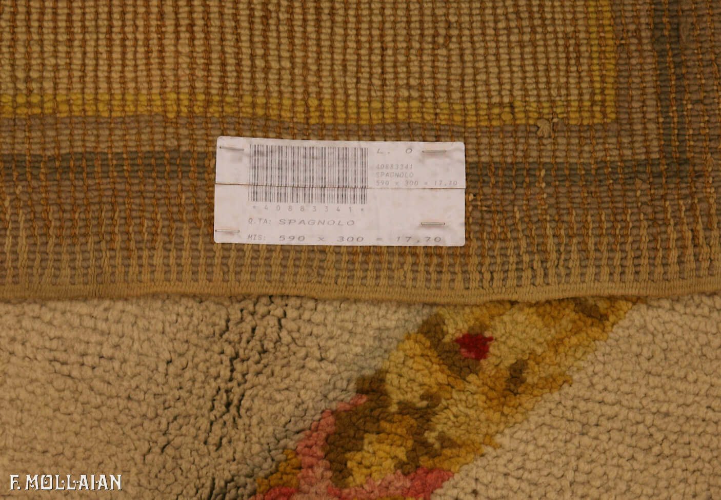 A Very Large Antique Spanish Carpet n°:40883341